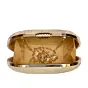 Woman Gold Glitter Clutch