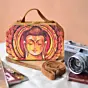 Woman Peace Buddha Print Clutch