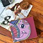 Woman Artistic Elephant Clutch