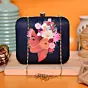 Women Flower Band Women Printed Clutch