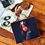 Women Native Blue Eyes Girl Clutch