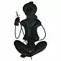 Musician Tribal Playing Veena Handcrafted Iron Wall Hanging