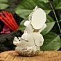 Ganesha Idol Silver Plated Ganesh for Car Dashboard Statue Ganpati Figurine Luck & Success