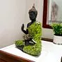 Big Meditating Buddha Statue Showpiece with Tea Light Candle Holder Home Decor - Office Decor - Gifting