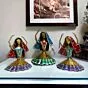 Antique Multicolor Elegant Home Decor Rajasthani Dancing Ladies Showpiece/Figurines | Table Decorative