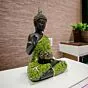 Big Meditating Buddha Statue Showpiece with Tea Light Candle Holder Home Decor - Office Decor - Gifting