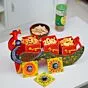 Wooden Decorative Peacock Shape Dry Fruit Box Home Decorative Statue and Showpiece