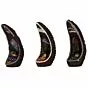 African Lady Figurines Showpieces for Living Room Side Table Wall Shelf Decor Home Decoration (Pack of 3 Figurines)