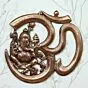 Lord Ganesha with Om Wall Hanging
