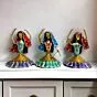 Antique Multicolor Elegant Home Decor Rajasthani Dancing Ladies Showpiece/Figurines | Table Decorative