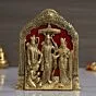 Metal Lord Ram Ji/Ram Darbar Idol Statue Murti for Home and Office Decor (Lord Ram), Gold, Pack of 1