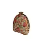 Women Floral Printed D-shape Clutch