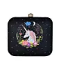 Women Graceful Unicorn Printed Clutch