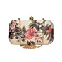 Women Red Floral Printed Clutch