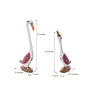 Meenakari Metal White Loving swan couple showpiece