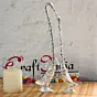 Cute Love Birds Decorative Swan Bird Figurines Showpiece