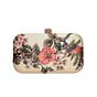 Women Red Floral Printed Clutch