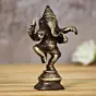 Brass Dancing Lord Ganesha Idol For Home