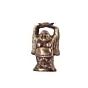 Standing Laughing buddha statue holding a gold ingot, with his hands upright