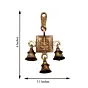 Lord Ganesha Brass Wall Hanging Bells
