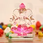 Crystal Lord Ganesha Idol For Home And Car Dashboard
