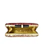 Women Bronze Sequins Clutch