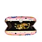 Woman Multi Evil Eye Printed Clutch