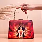 Women Goddess Durga Printed Clutch