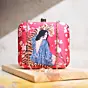 Woman Tiger Lady Printed Clutch