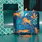 Woman Leopard Print Clutch