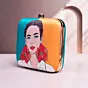 Women Bloom with Beauty Women Portrait Clutch in Two Shades