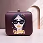 Women Girl Boss Printed Clutch