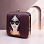 Women Girl Boss Printed Clutch
