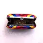Women Multicolor Geometric Pattern Clutch