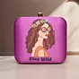 Women Boho Girl Printed Clutch