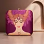 Women Taurus Sun Sign Customized Clutch