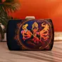 Women Durga Printed Clutch