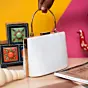 Women DIY Clutch With Handle