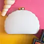 Women DIY D-Shape Clutch