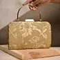 Women Golden Party Clutch
