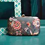 Woman Floral Printed Clutch