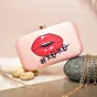Woman Xoxo Printed Clutch