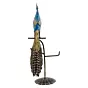 Colorful Peacock Handcrafted Iron Decorative Showpiece