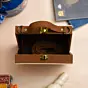 Women Suitcase Style Clutch
