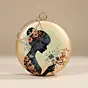Woman Blooming Grace Round Clutch