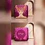 Women Taurus Sun Sign Customized Clutch