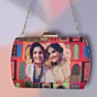 Women Customised Mother's Day Printed Clutch