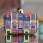 Women Mother Daughter Twinning Printed Clutch