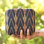 Women Mother Daughter Twinning Printed Clutch