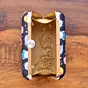 Woman Mother Daughter Twinning Printed Clutch